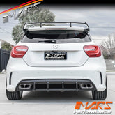 Gloss Black ABS Plastic AMG A45 Style Rear Roof Spoiler Bodykit for Mercedes - Benz A Class W176 2012 - 2018 - Mars Performance